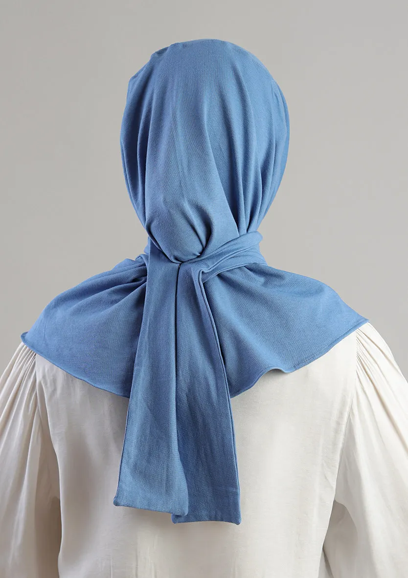 Snap Hijab-Plain Jersey Cotton