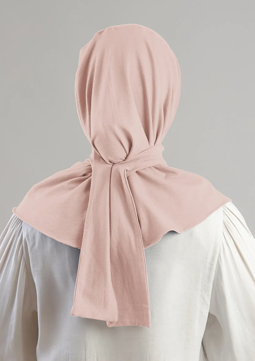 Snap Hijab-Plain Jersey Cotton