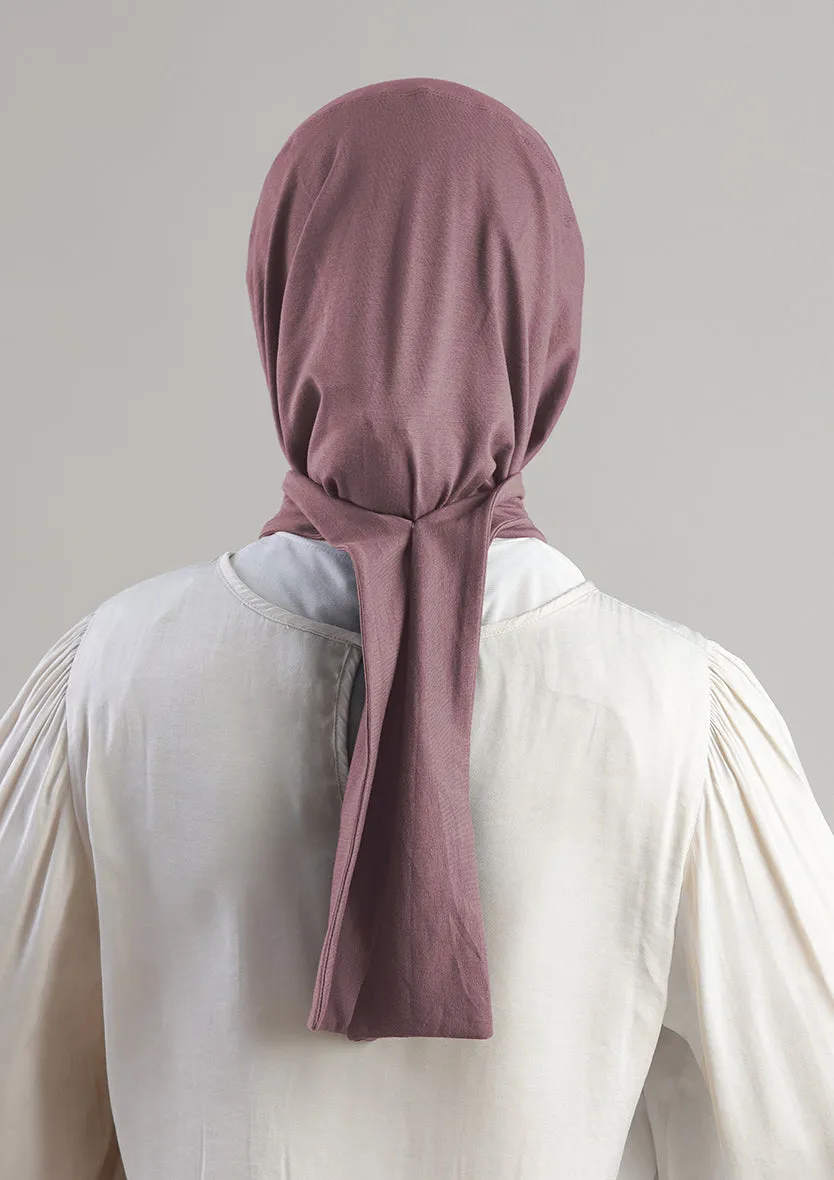 Snap Hijab-Plain Jersey Cotton