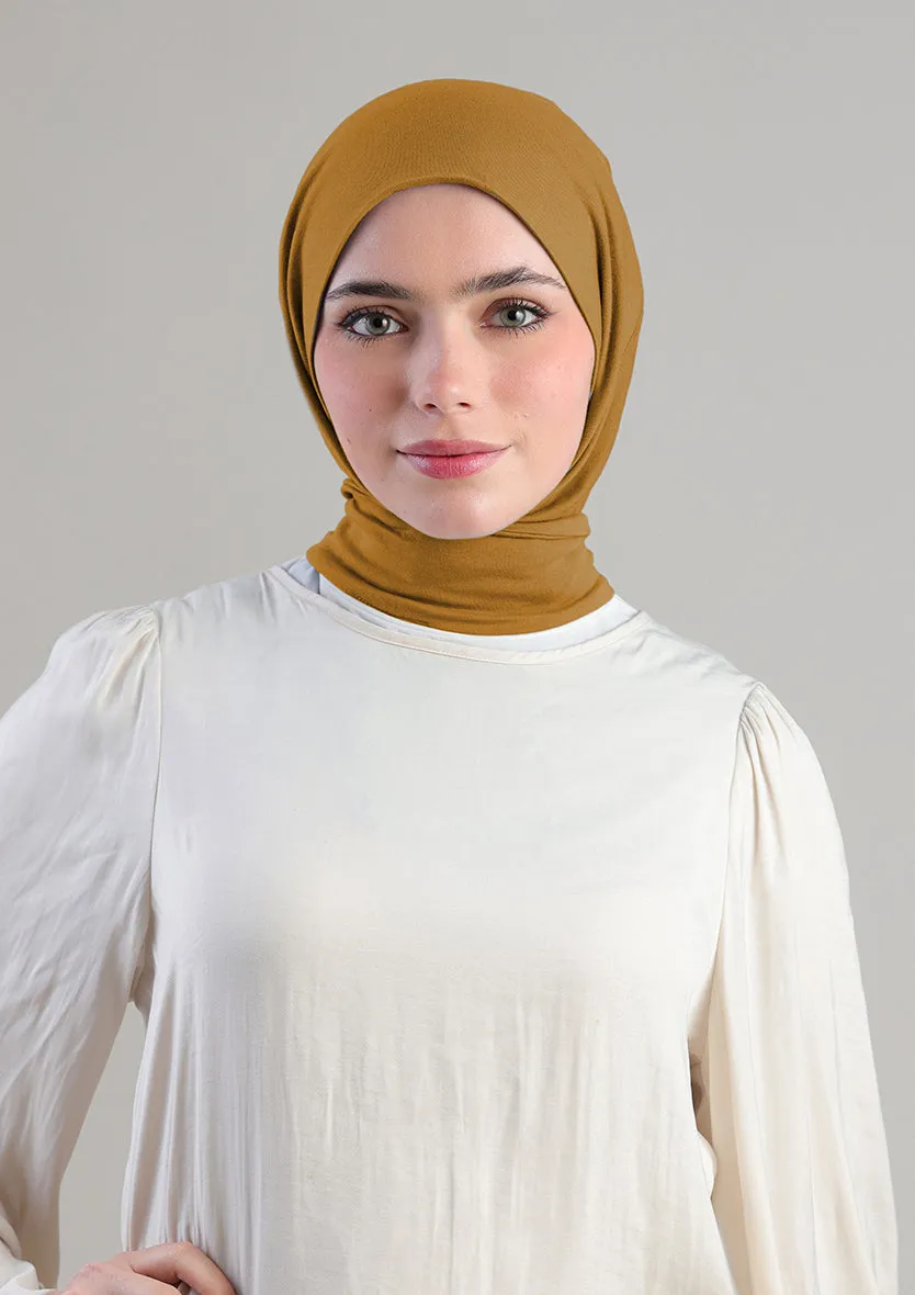 Snap Hijab-Plain Jersey Cotton