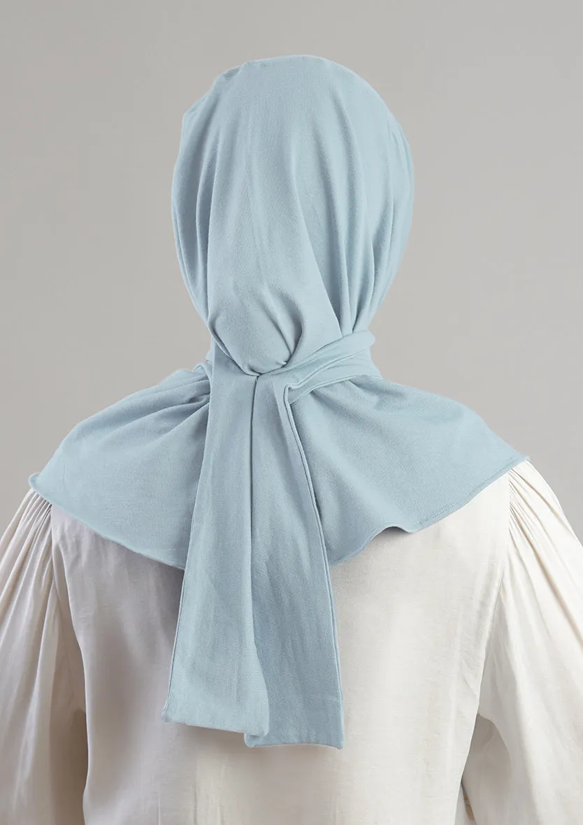 Snap Hijab-Plain Jersey Cotton