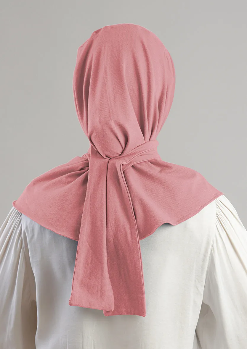 Snap Hijab-Plain Jersey Cotton