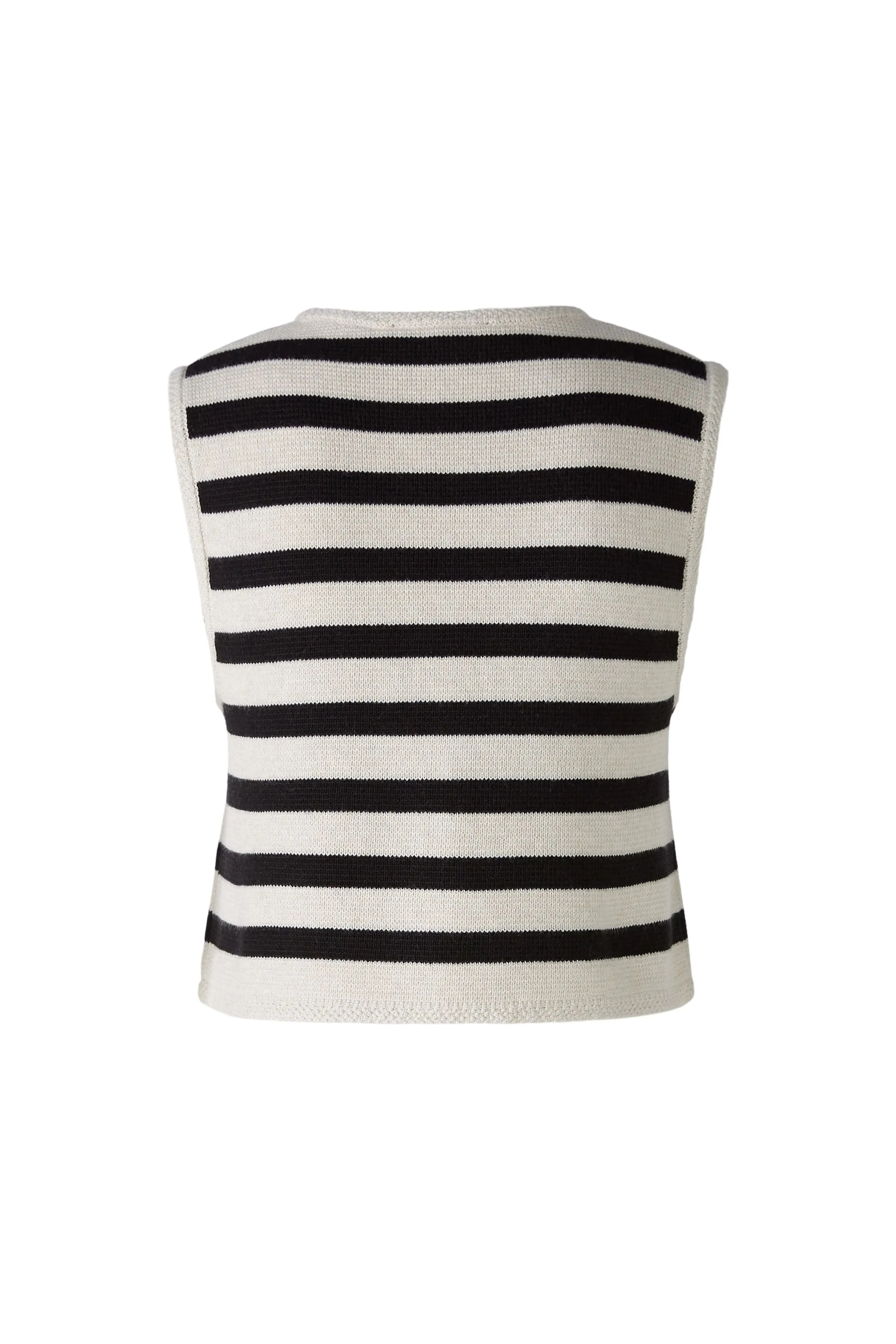 Striped Waistcoat - Black