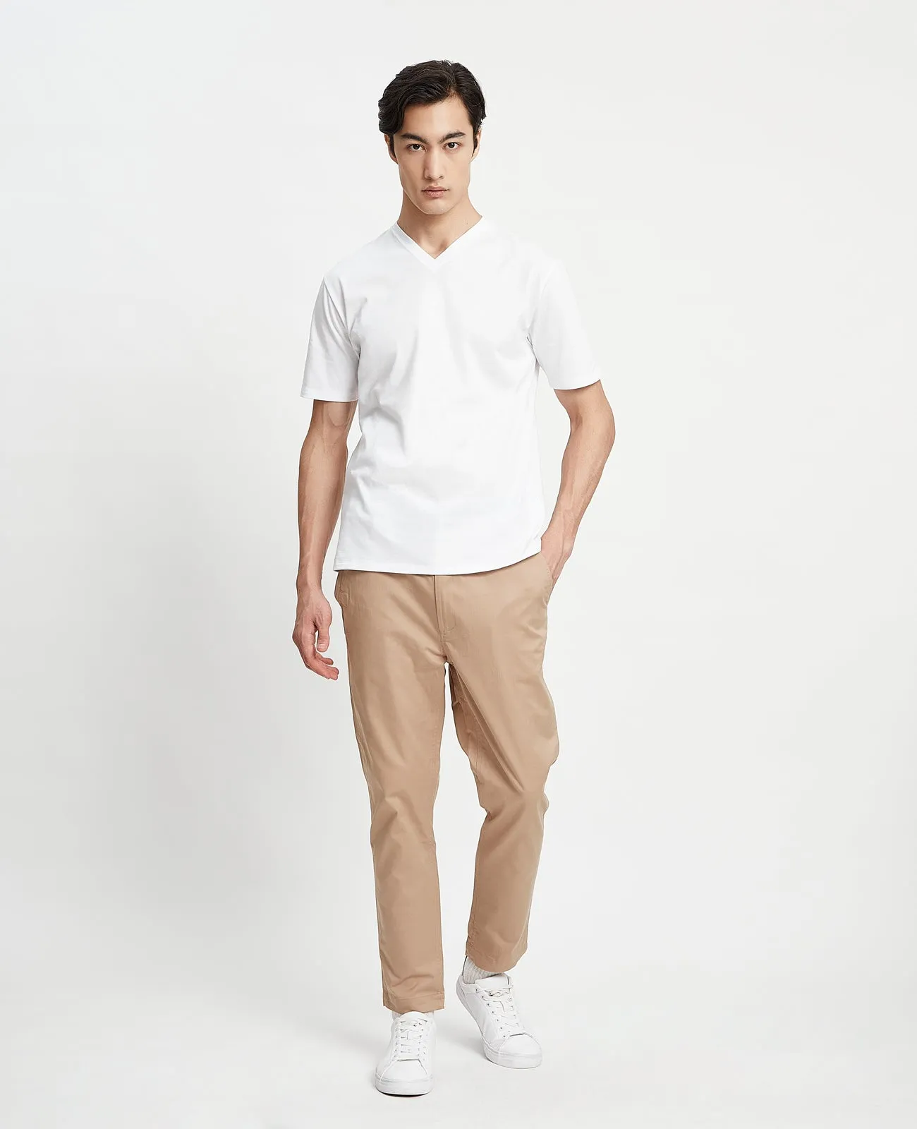 Supima V Neck Tee