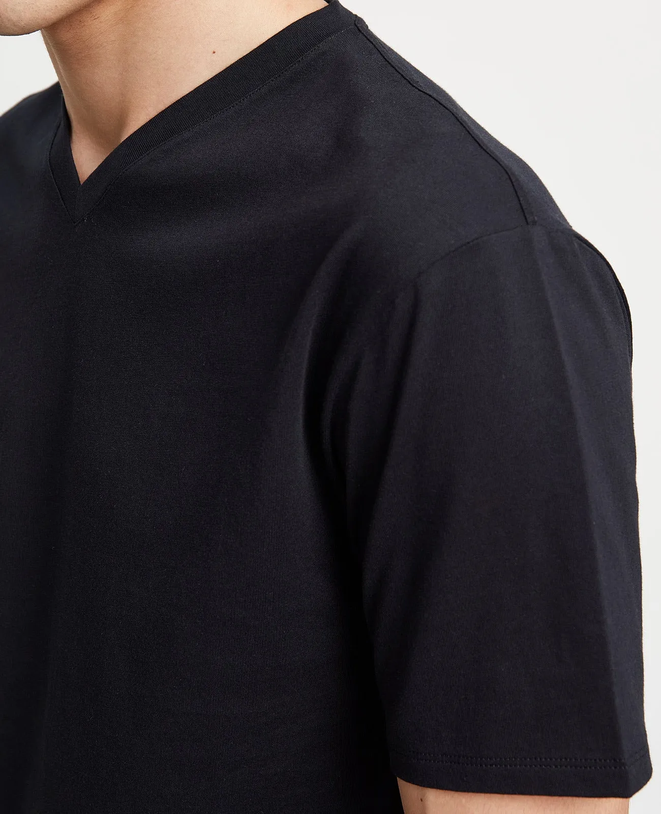Supima V Neck Tee