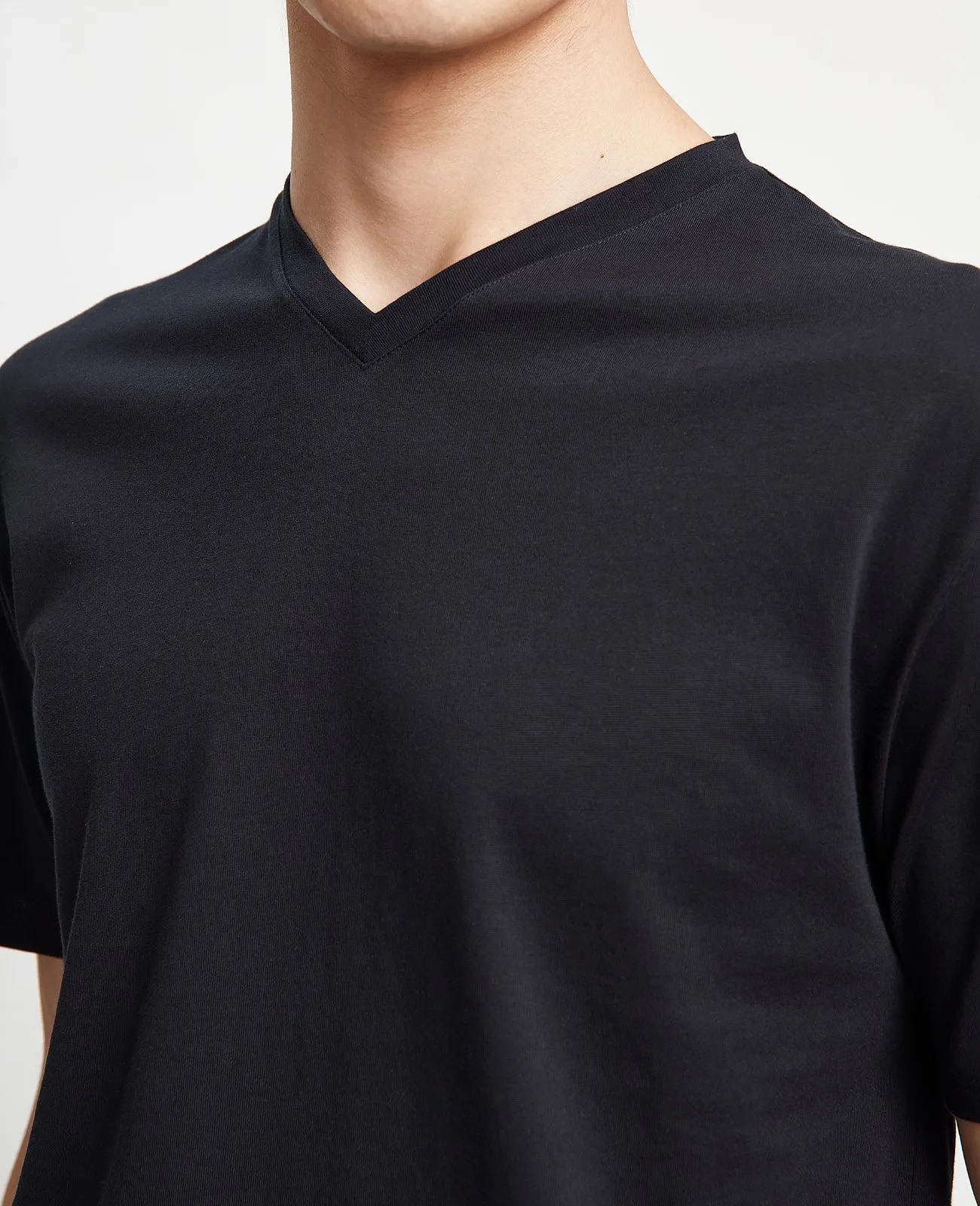 Supima V Neck Tee