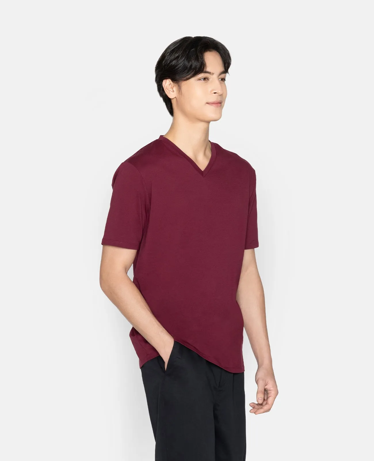 Supima V Neck Tee
