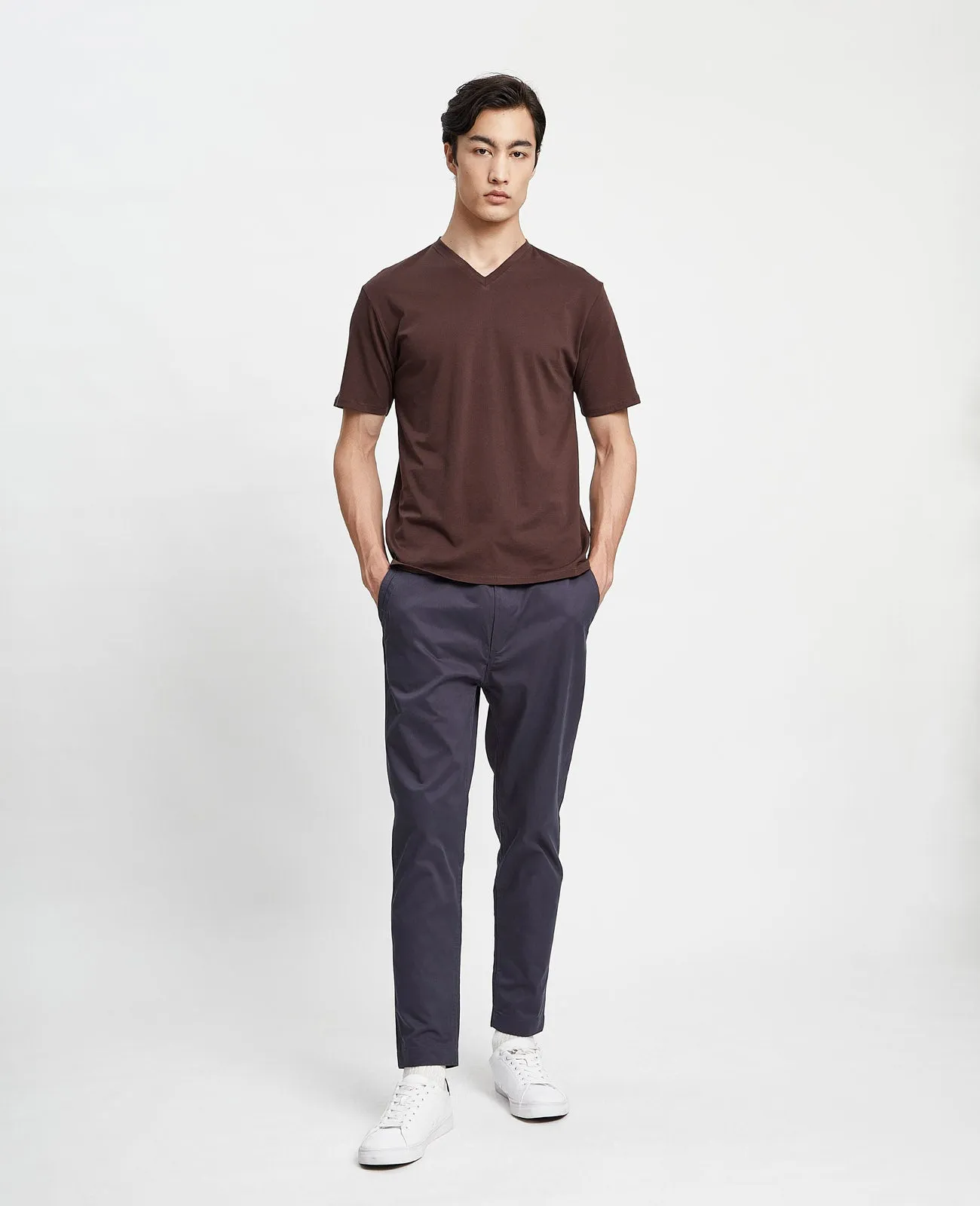 Supima V Neck Tee