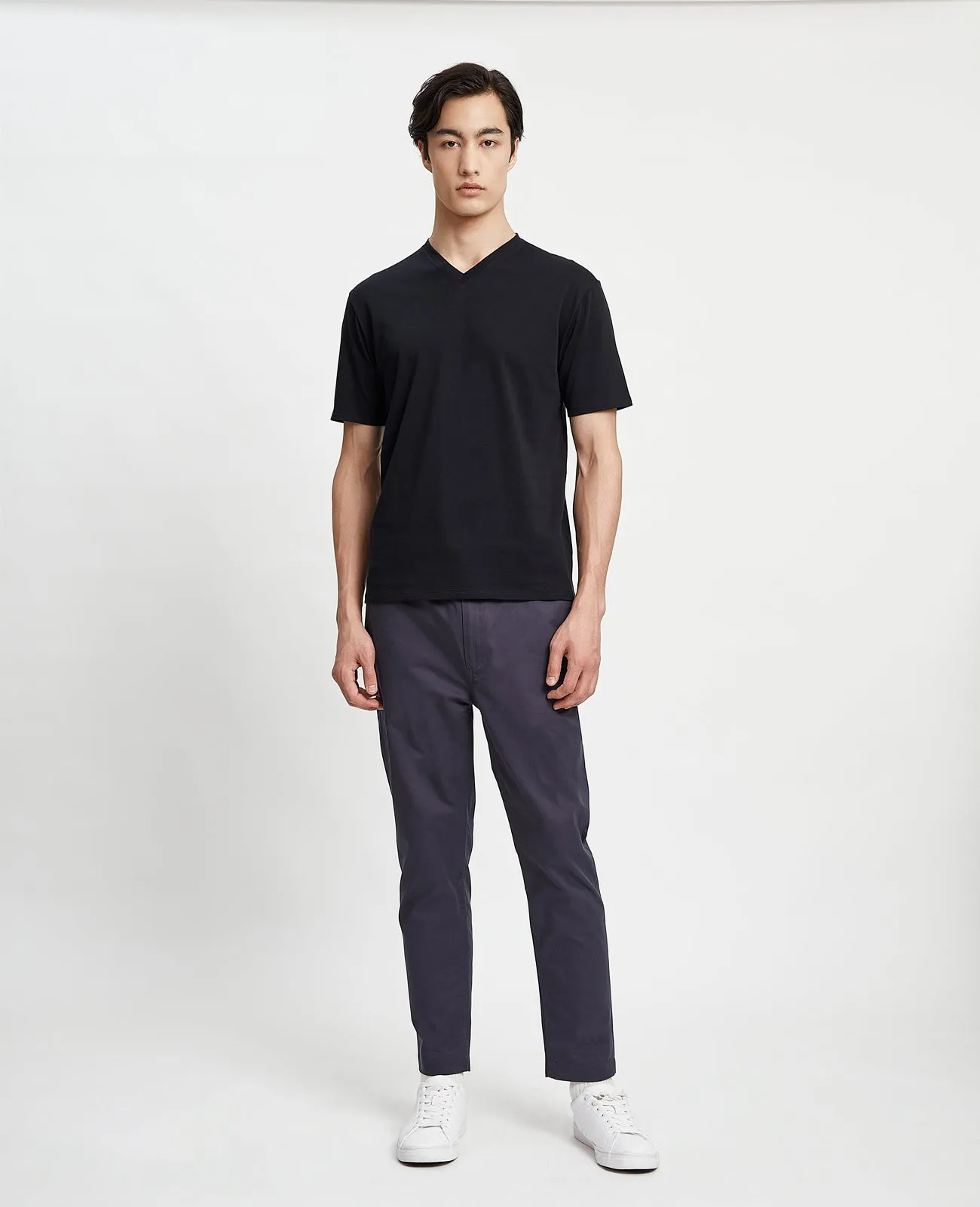 Supima V Neck Tee