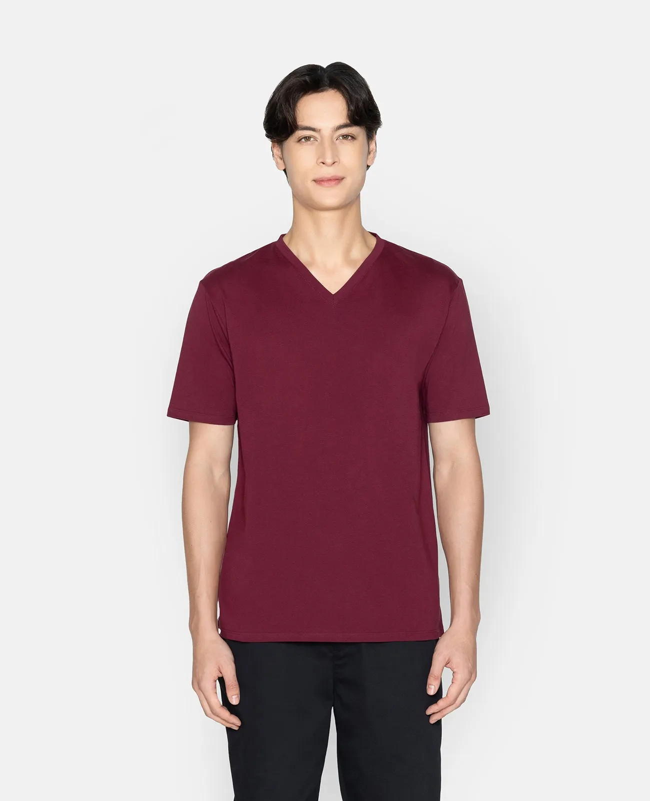 Supima V Neck Tee