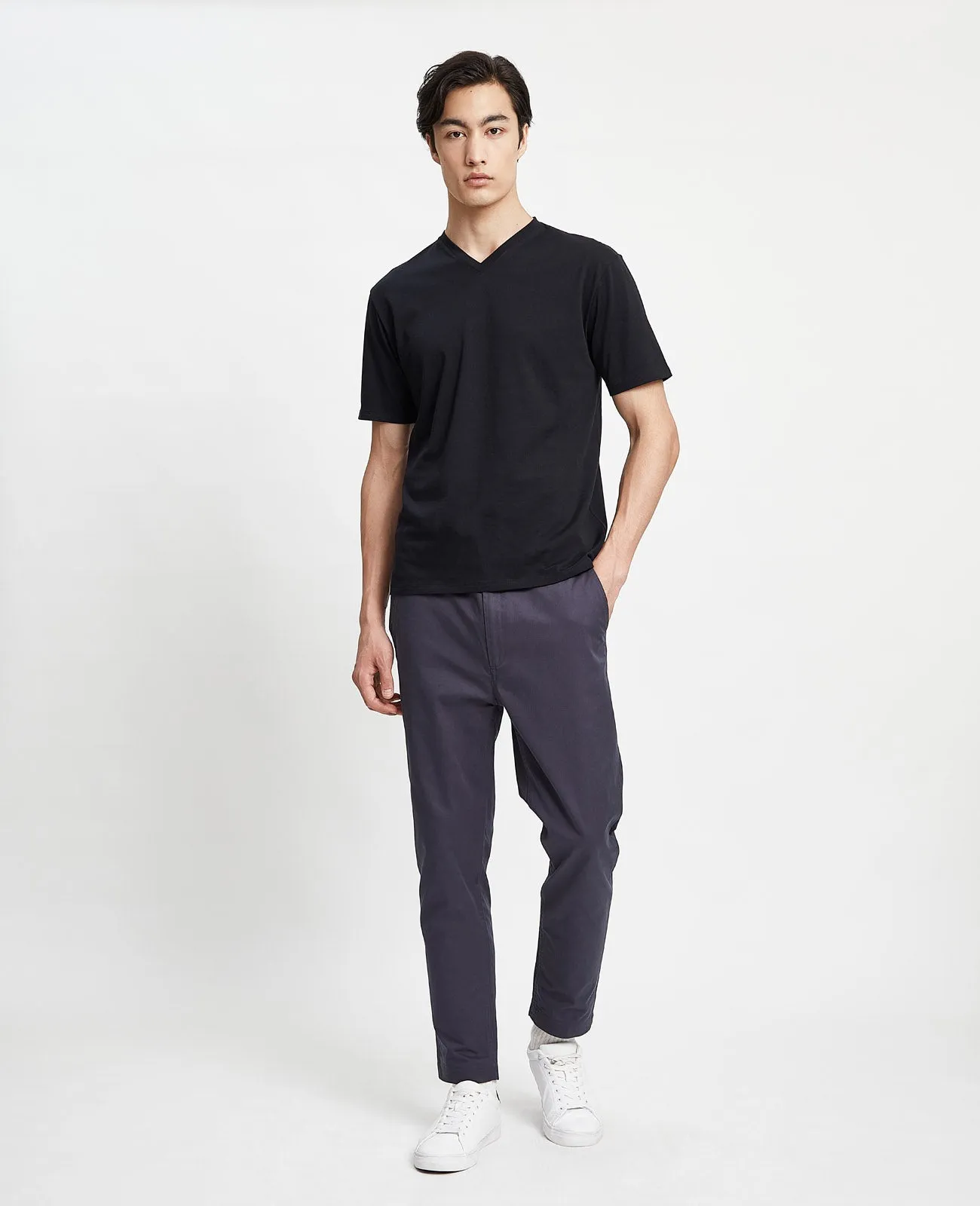 Supima V Neck Tee