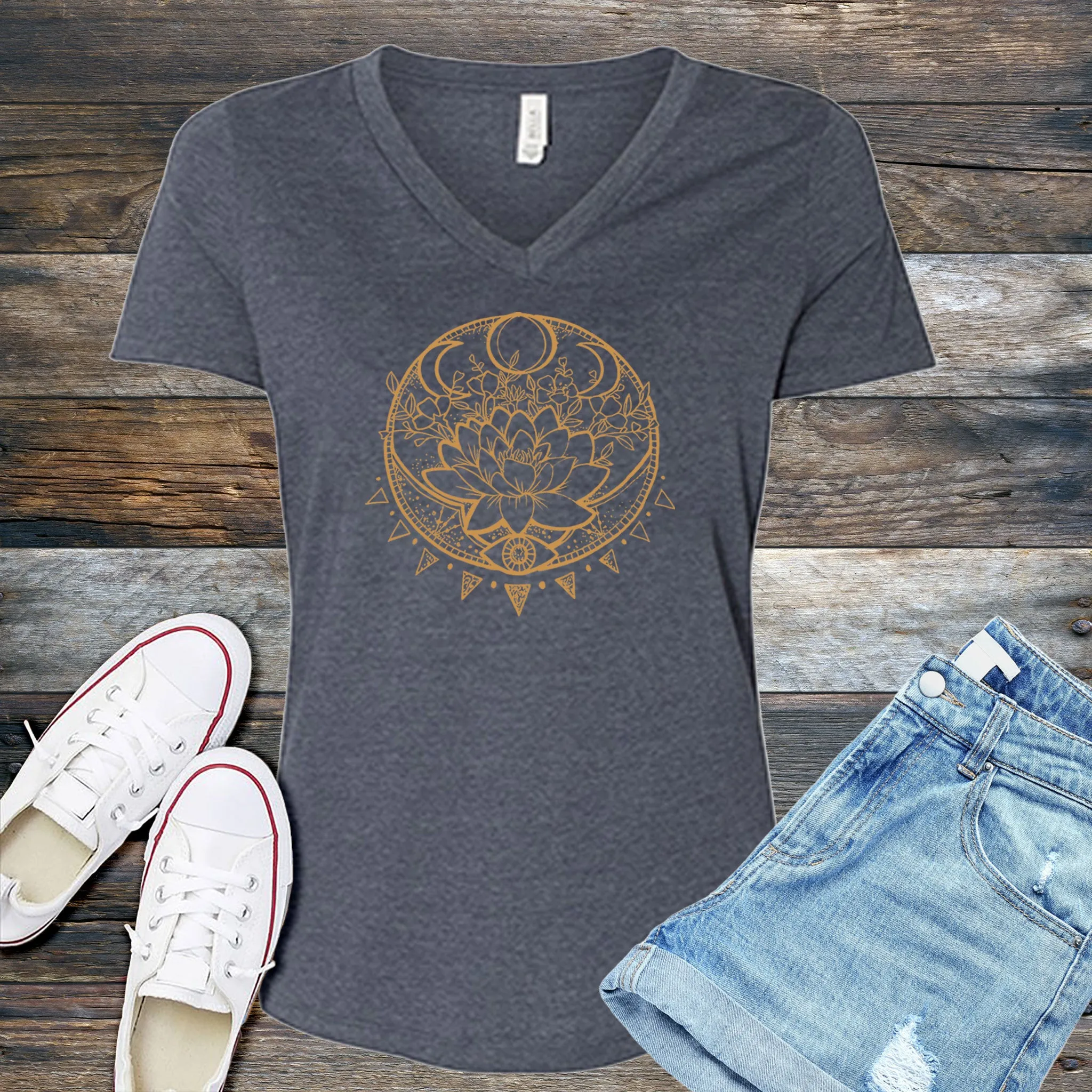 Third Eye Lotus V-Neck
