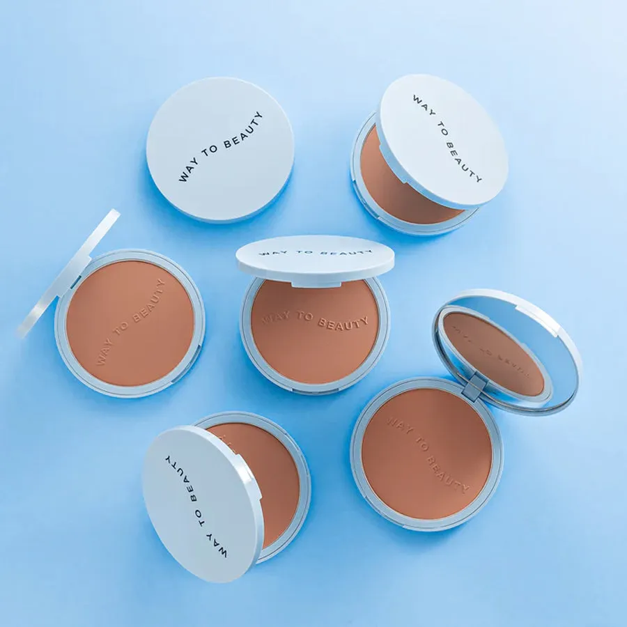 WAY to BEAUTY XXL Matte Powder Bronzer 30g